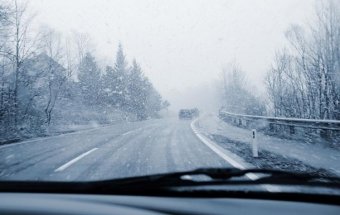 Полиция сообщила о состоянии дорог после снегопада