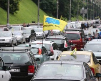 Євробляхери виходять на протест: де завтра в Києві будуть затори