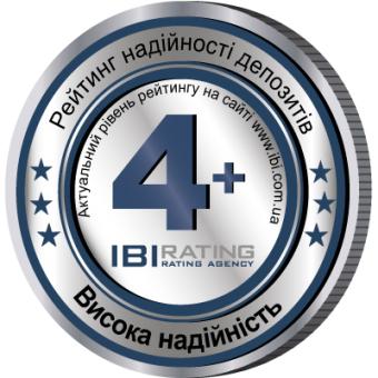 IBI-Rating підтвердило рейтинг надійності банківських вкладів ПАТ «Перший інвестиційний банк» на рівні 4+