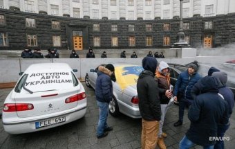Водії авто на єврономерах готують нову акцію в Києві - ЗМІ