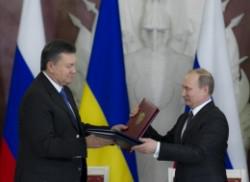 В.Янукович і В.Путін підписали 14 документів