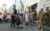 &laquo;Азов&raquo; пікетує МОЗ через реформування медицини