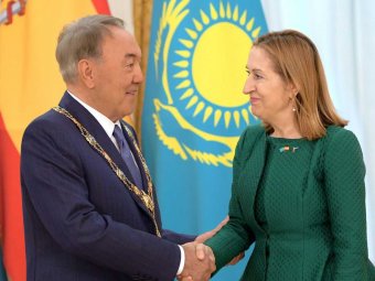 Нурсултана Назарбаєва нагородили орденом Ізабелли Католицької