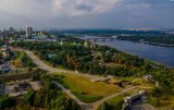 В Киеве открыли смотровую площадку на щите памятника Родина-мать