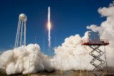 В США запустили ракету-носитель Antares, частично изготовленную в Украине