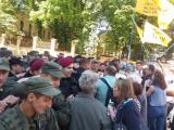 У Києві відбулися зіткнення вкладників банку &laquo;Михайлівський&raquo; з поліцією