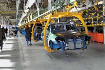 В Україні різко скоротилося автовиробництво