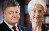 Порошенко обсудил с Лагард борьбу с коррупцией