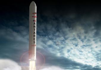 В США успешно запустили ракету Antares с российскими двигателями