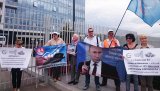Сотрудники &laquo;Аэрофлота&raquo; устроили пикет с требованием повысить зарплаты