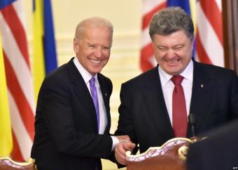 Байден высоко оценил действия Порошенко по приватизации ПриватБанка