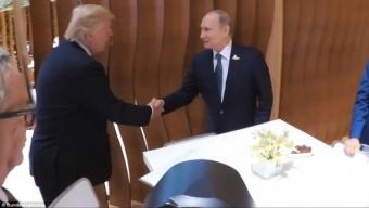 Встреча Трампа и Путина: появились первые фото