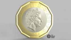 The UK is going to issue a new coin the denomination of which is &pound;1