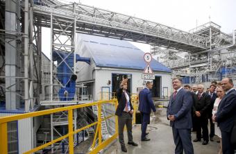Открытие производственно-перегрузочного комплекса американской компании является примером твердой веры инвестора в хорошее экономическое будущее Украины - Президент в Николаеве