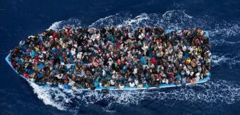 The number of migrants exceeded half a million in Europe