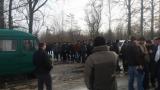 На Волині гірняки перекрили трасу &laquo;Київ &ndash; Варшава&raquo; через невиплату зарплат