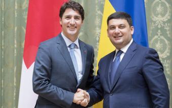 Гройсман та Трюдо зустрілися з представниками ділових кіл