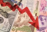 Міжбанк вікрився падінням гривні