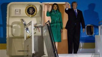 Трамп с официальным визитом прибыл в Польшу