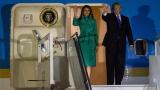 Трамп с официальным визитом прибыл в Польшу
