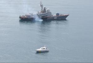 Біля Севастопольського загону морської охорони перебувають військовослужбовці ЧФ РФ