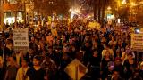 Недовольные победой Трампа американцы вышли на акции протеста