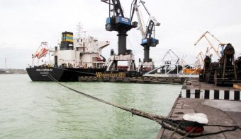В крупнейшем украинском морпорту открыли новый зерновой терминал
