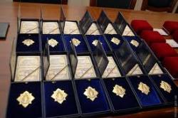 V. Yanukovych gives state awards on the occasion of the Constitution Day to MPs who appealed to the Polish Sejm to recognize the genocide of Polish people