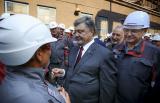 Президент Петро Порошенко відвідав &laquo;Металургійний комбінат &laquo;Азовсталь&raquo;