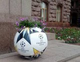 Центр Києва прикрасили до Ліги чемпіонів