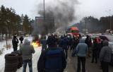 Водії перекрили в&rsquo;їзд до Києва на знак протесту