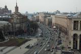 Движение транспорта по ул.Крещатик временно ограничено