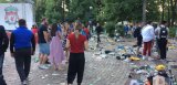 Центральный парк столицы после футбольных фанатов