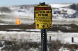 В США произошли столкновения у строящегося нефтепровода